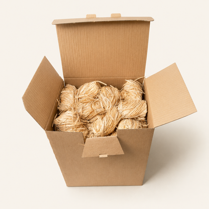 Eco-Friendly Wood Wool Firelighters – Natural Flame Fire Starters