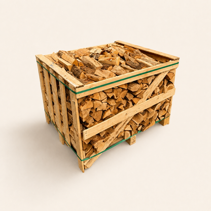 Kiln-Dried Ash & Oak Firewood Crate