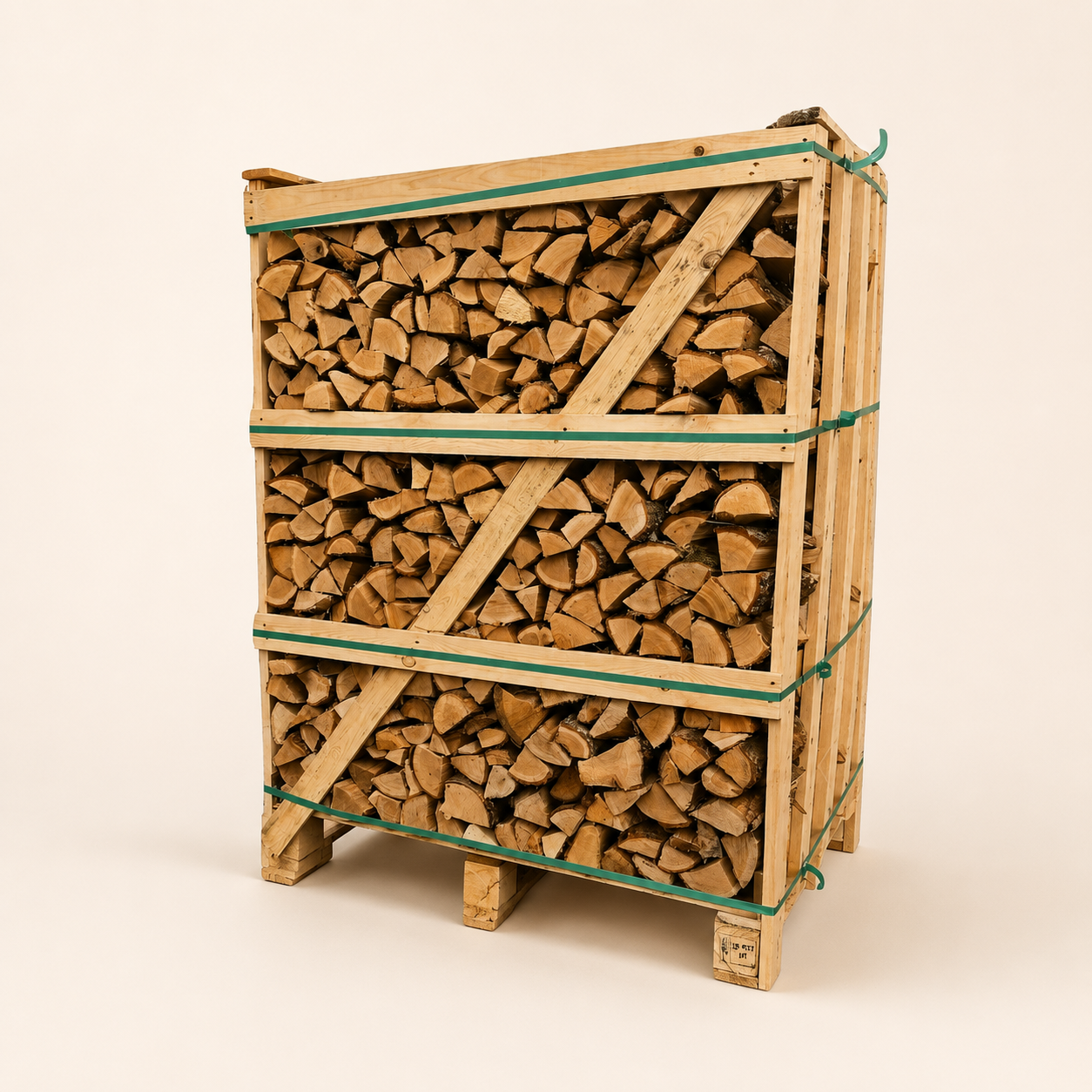 Kiln-Dried Ash & Oak Firewood Crate