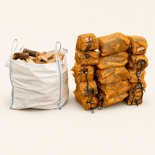 Kiln-Dried Firewood - 15 X 30L Nets (Equivalent to a Builder's Bag)